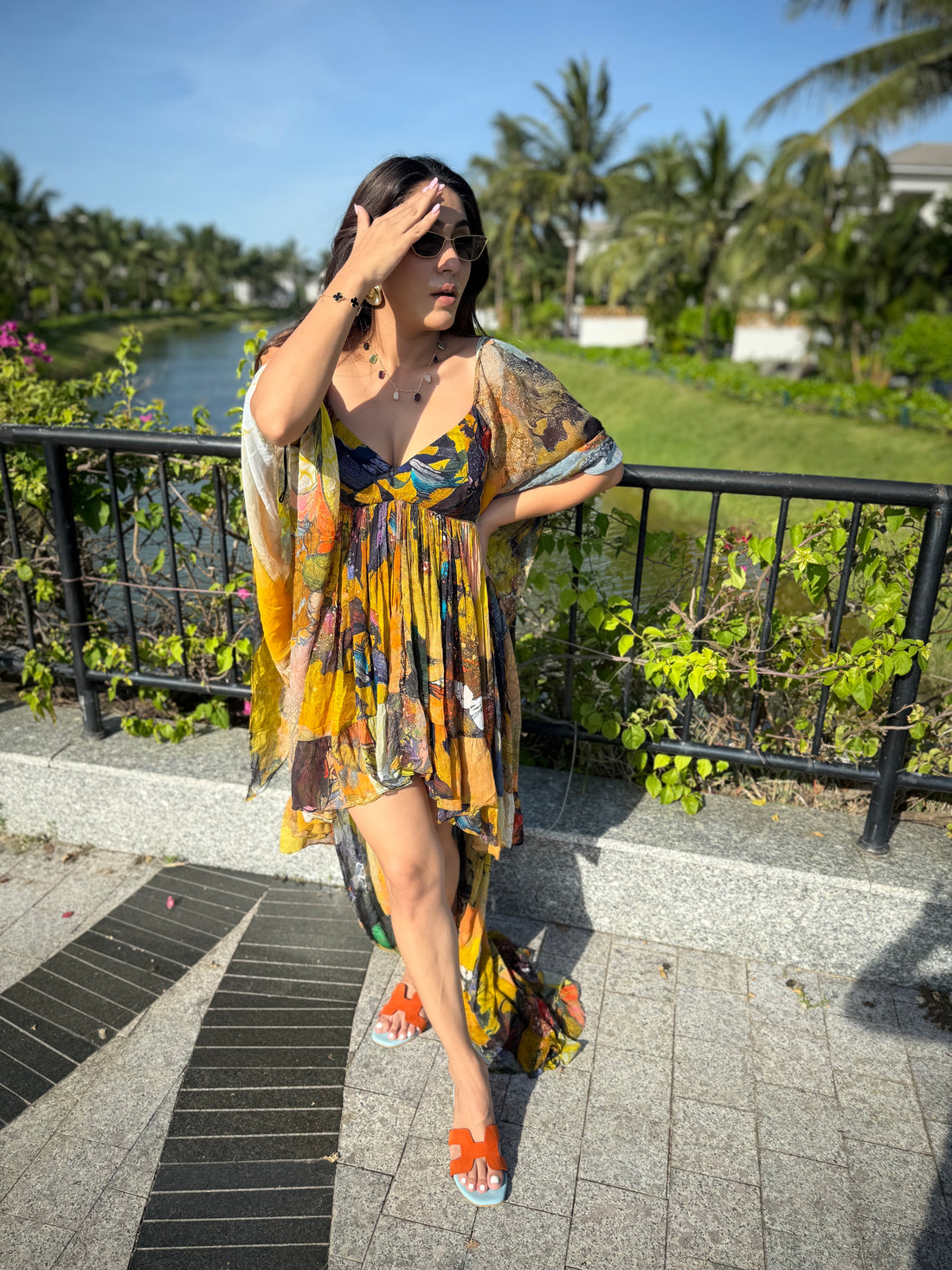 NEETI WADHWA X KOA ASYMMETRICAL DRESS