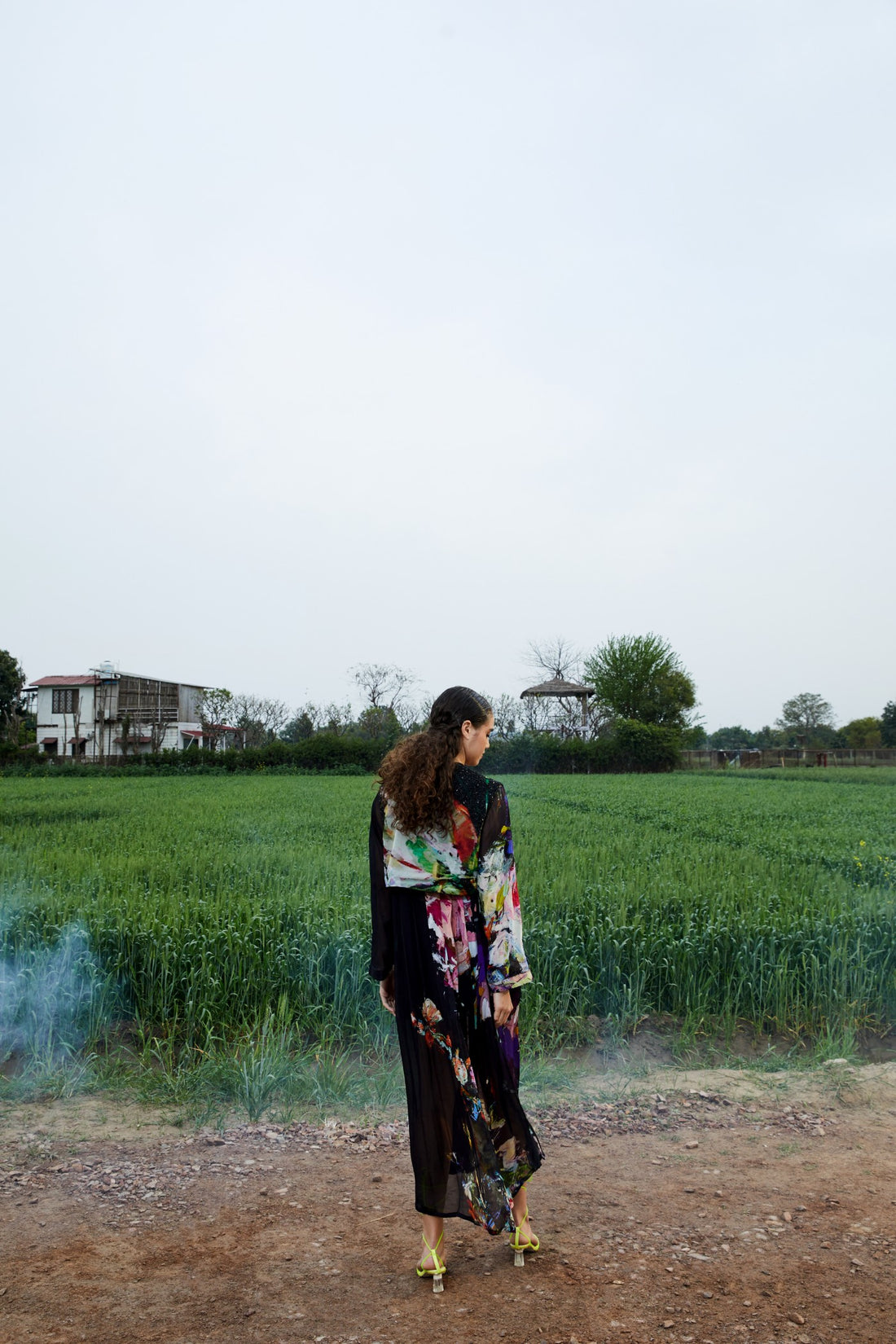 CRUNK BLACK FULLY EMBELLISHED VEST