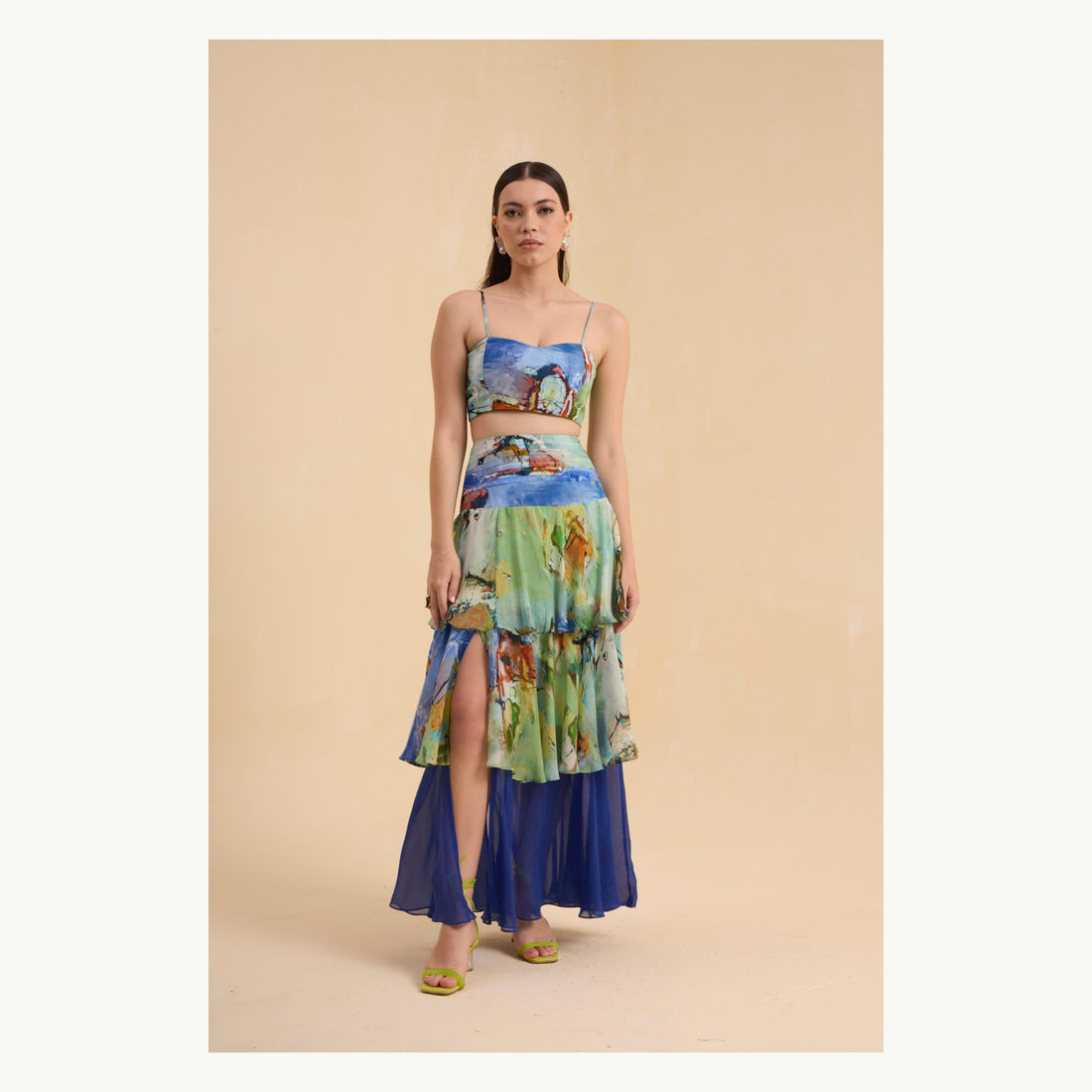RIV MULTICOLOR  PRINTED CO-ORD