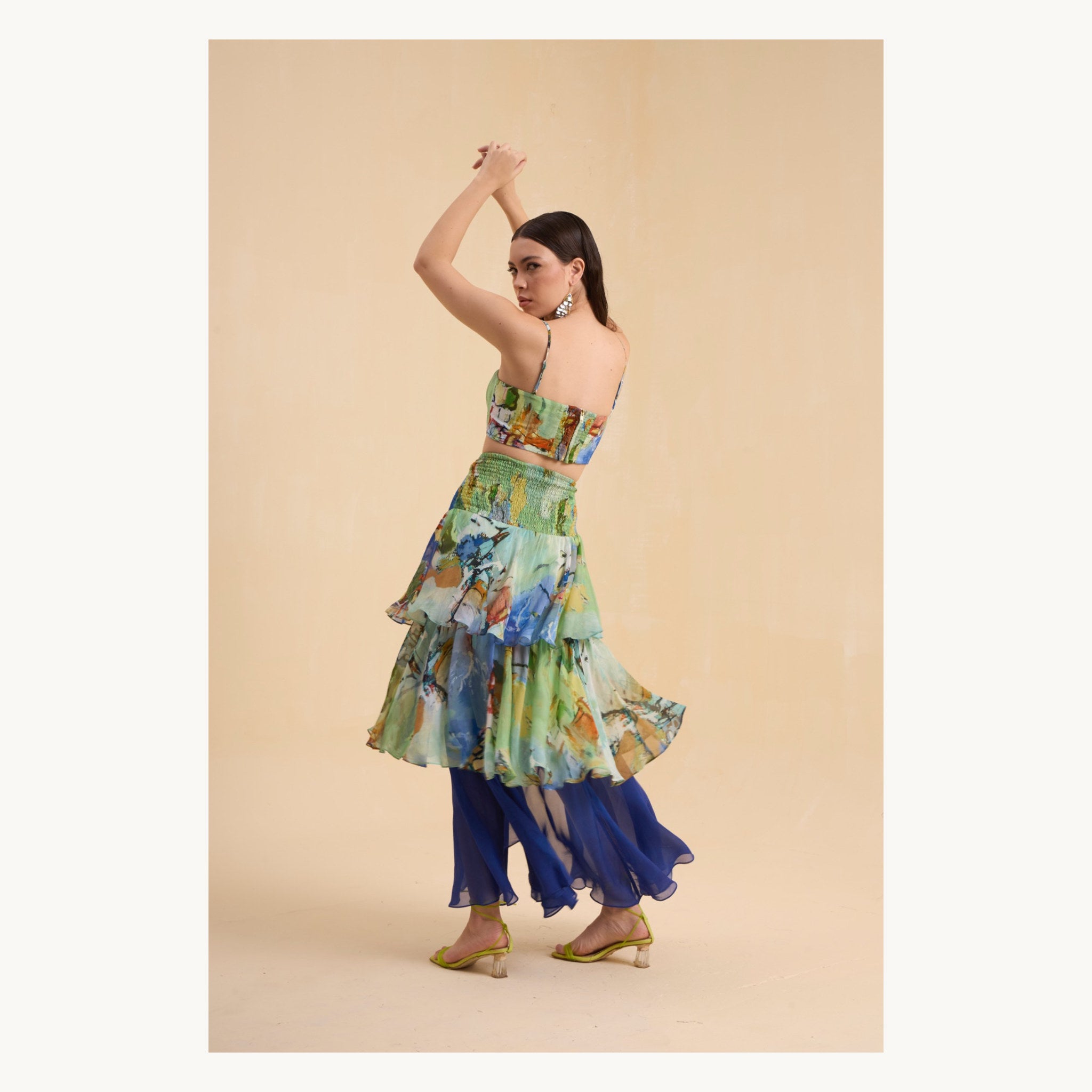 RIV MULTICOLOR  PRINTED CO-ORD