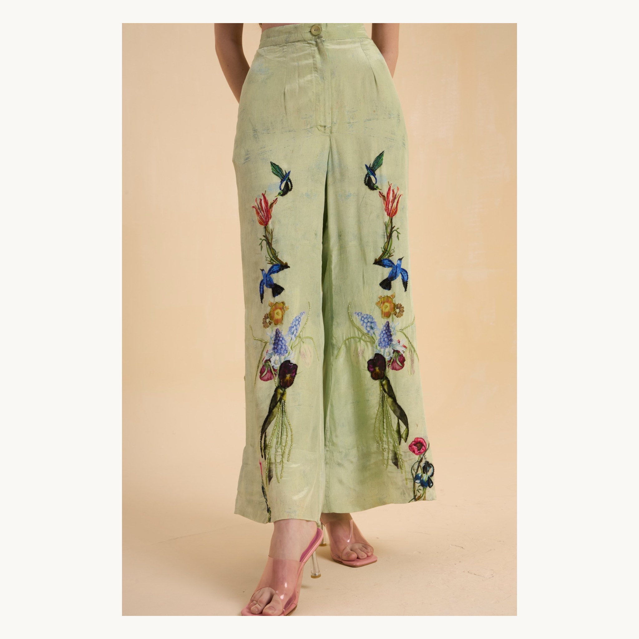 RIV MULTICOLOR PRINTED & EMBELLISHED CO-ORD