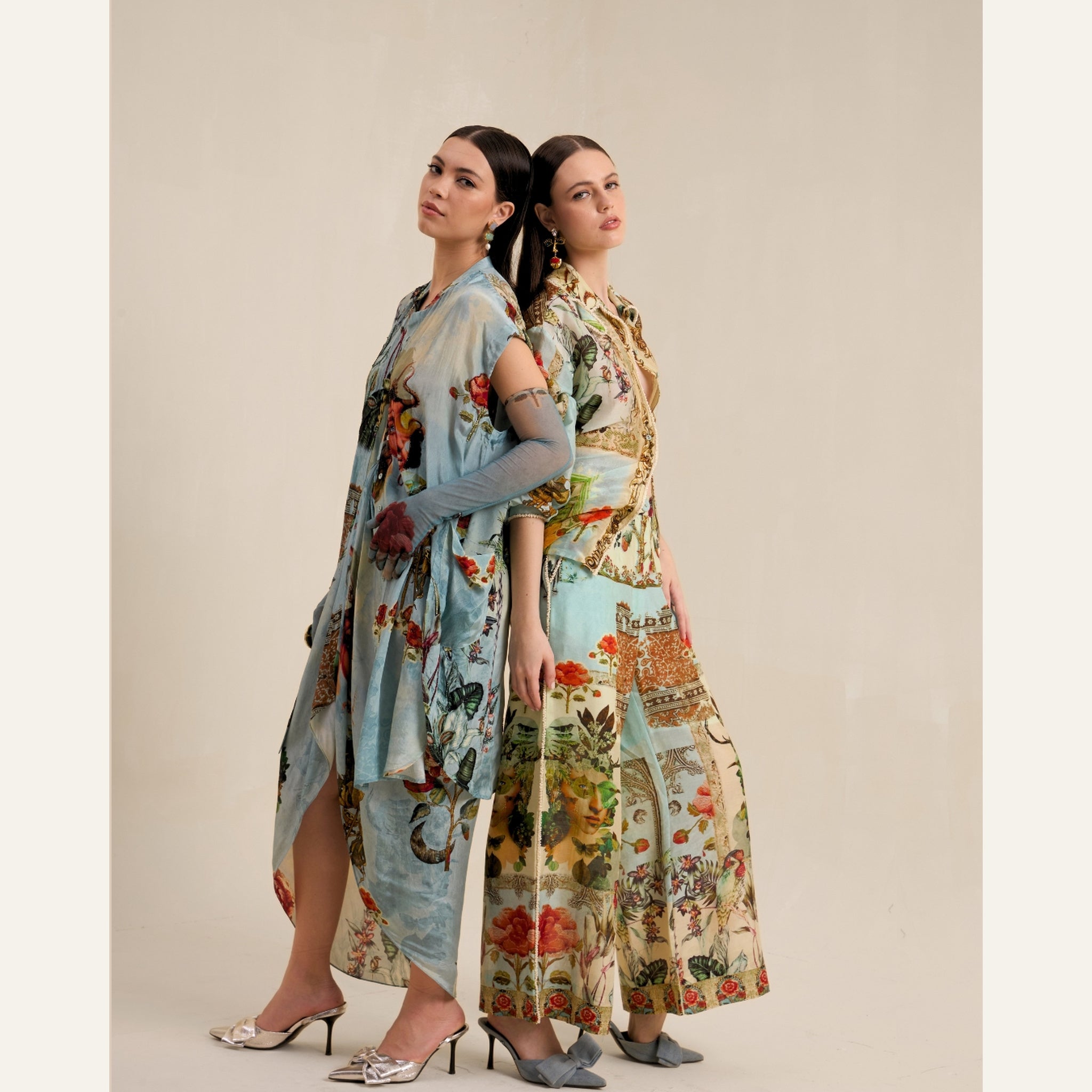 RIV VINTAGE PLACEMENT PRINTED  CO-ORD