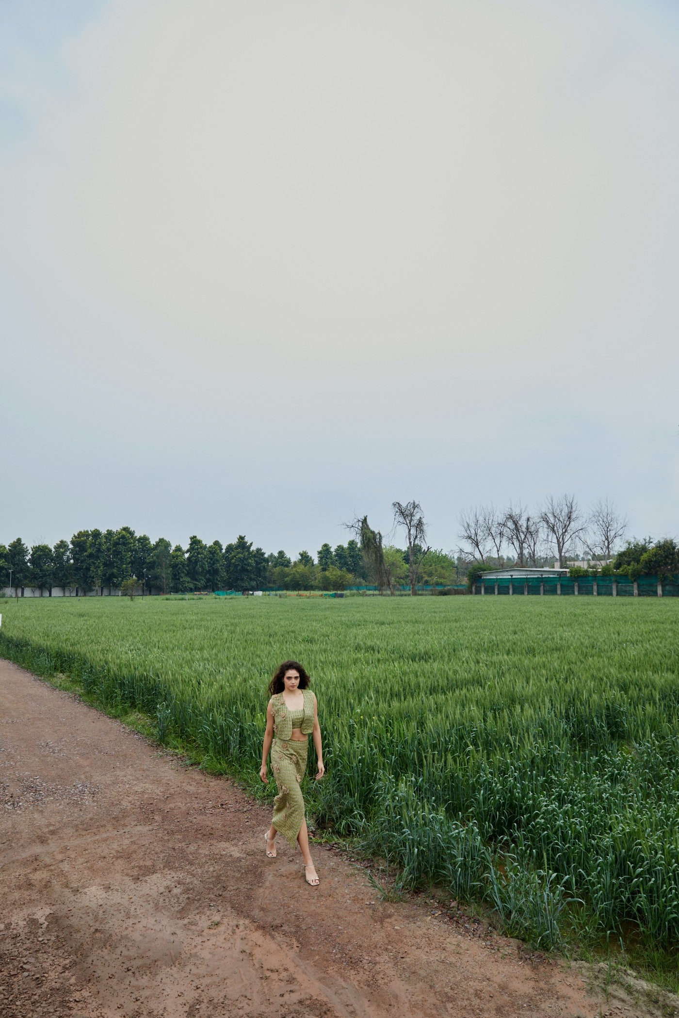 CRUNK LUSH GREEN JUTE SURFACING VEST