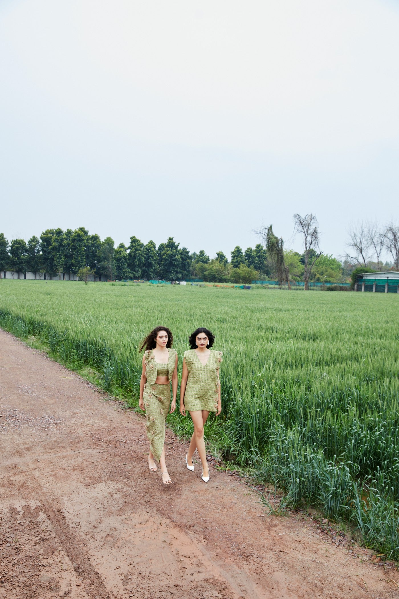 CRUNK LUSH GREEN JUTE SURFACING VEST