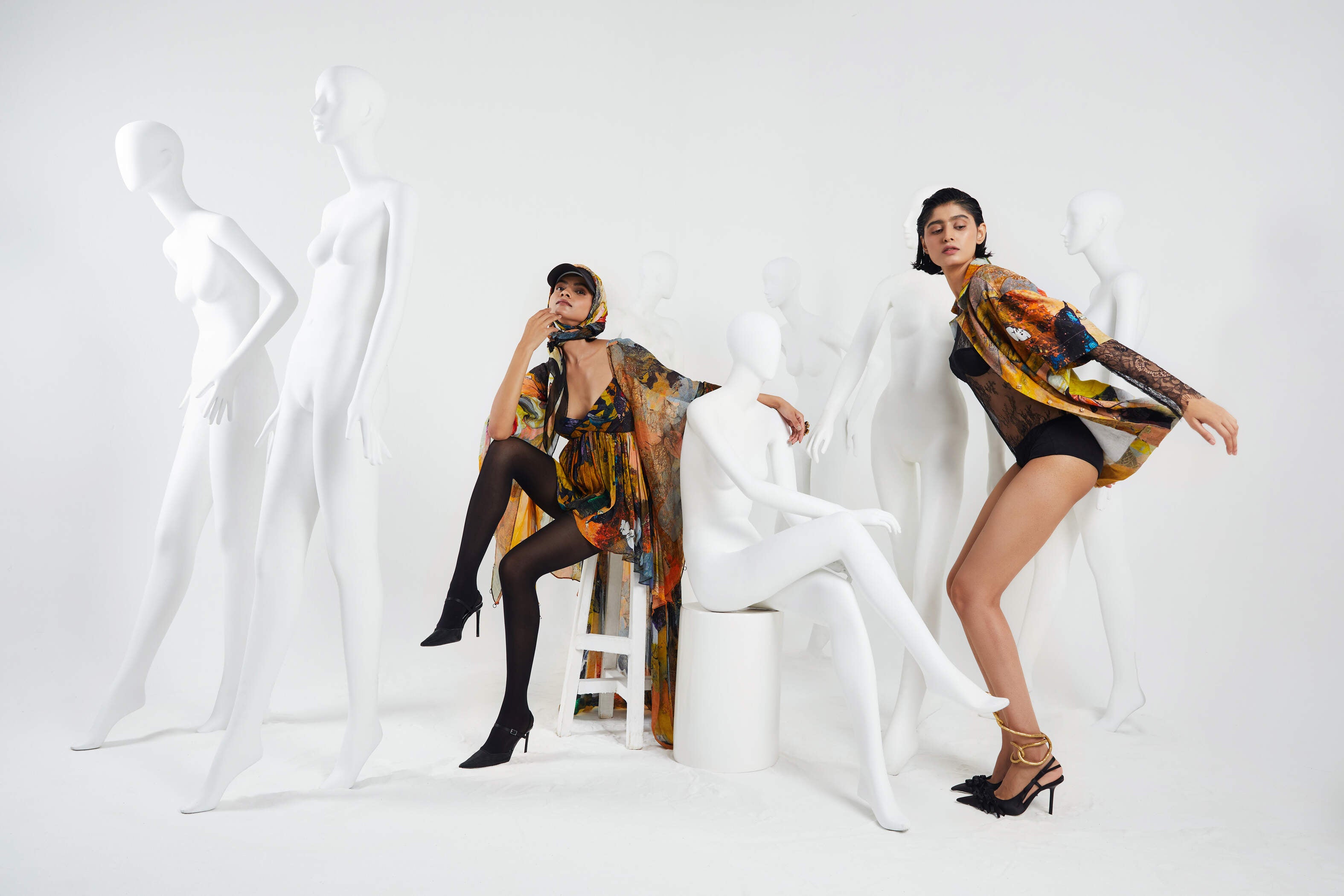 NEETI WADHWA X KOA ASYMMETRICAL DRESS
