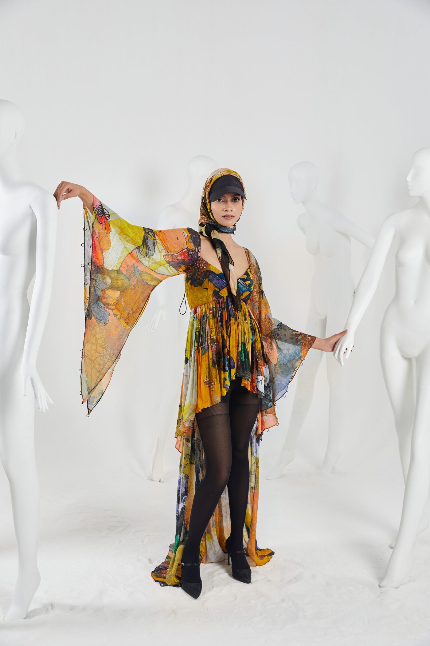 NEETI WADHWA X KOA ASYMMETRICAL DRESS