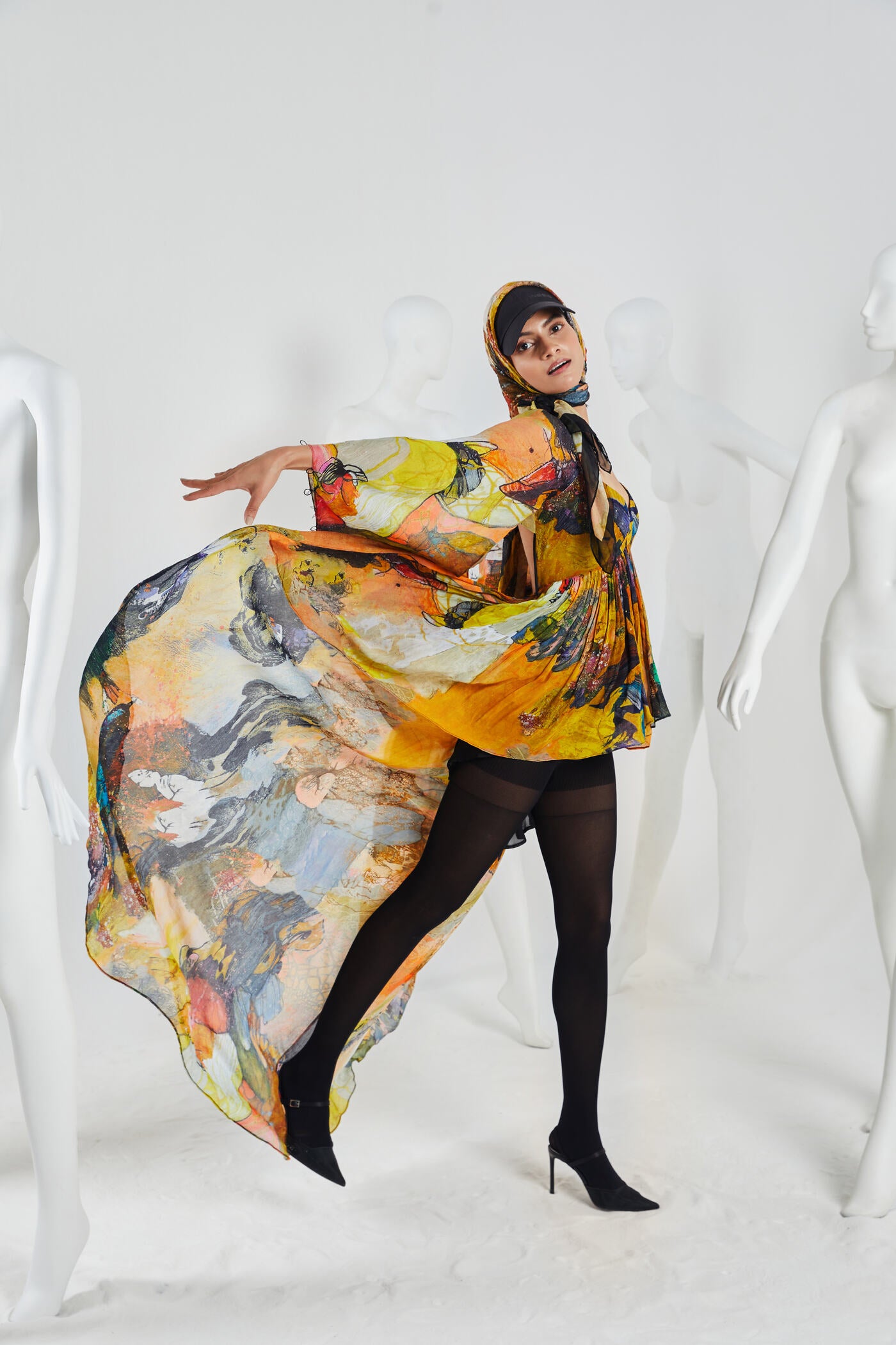 NEETI WADHWA X KOA ASYMMETRICAL DRESS