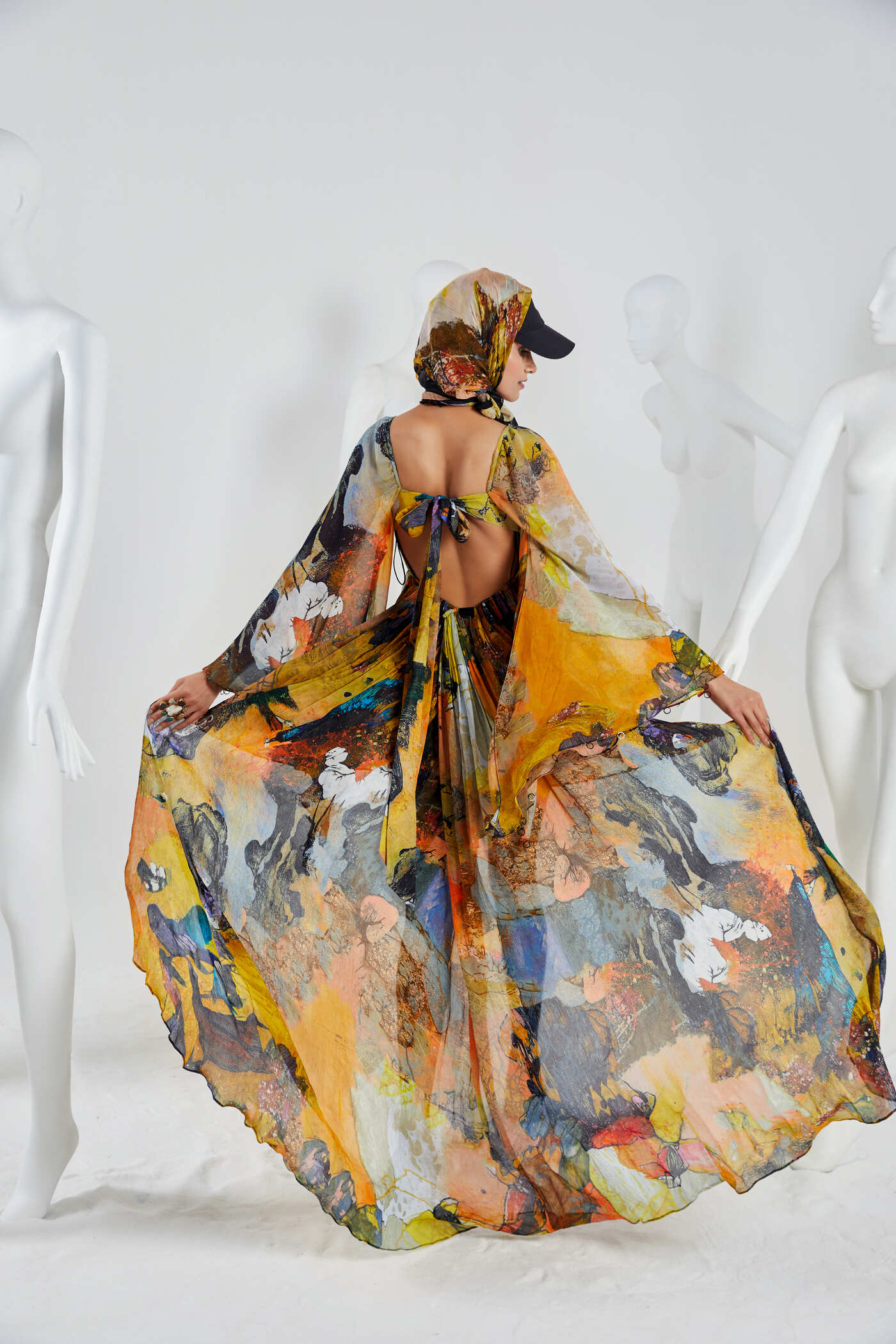 NEETI WADHWA X KOA ASYMMETRICAL DRESS