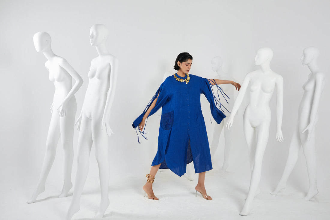 NIKETA X VIELLA SHIRT DRESS