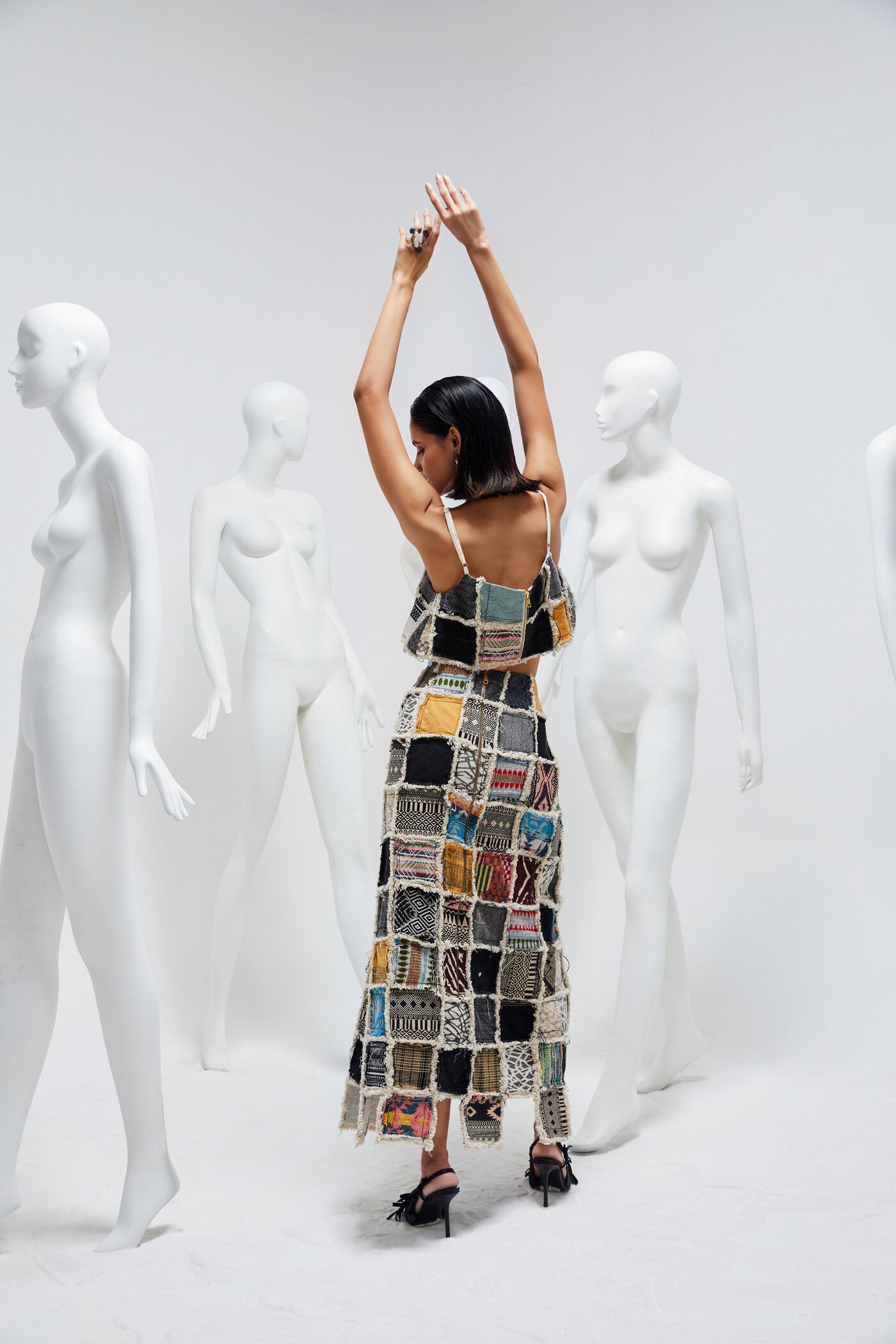 VIELLA CO-ORD (CROP TOP AND SKIRT)