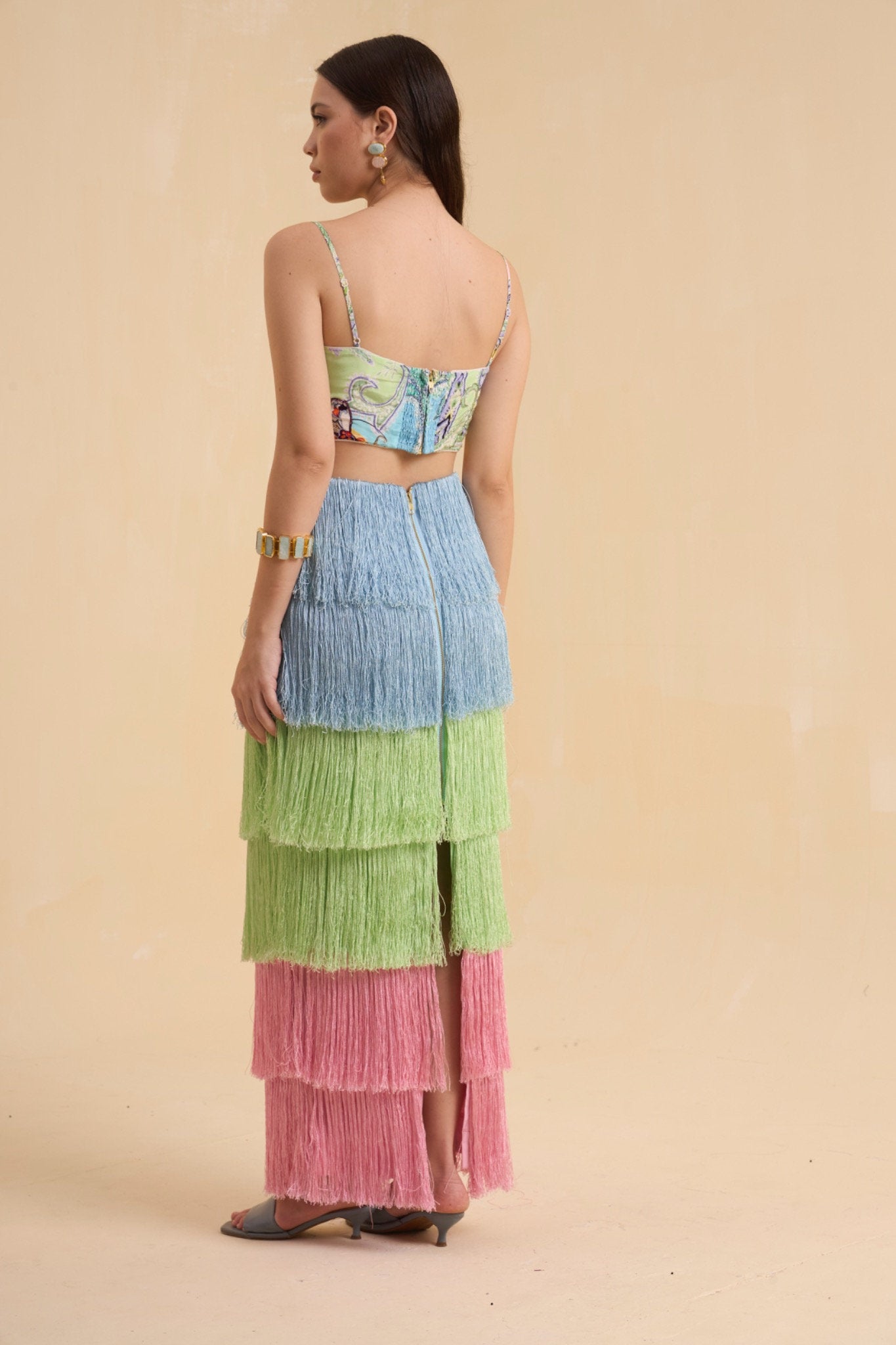 RIV PASTEL PRINTED & EMBELLISHED CO-ORD