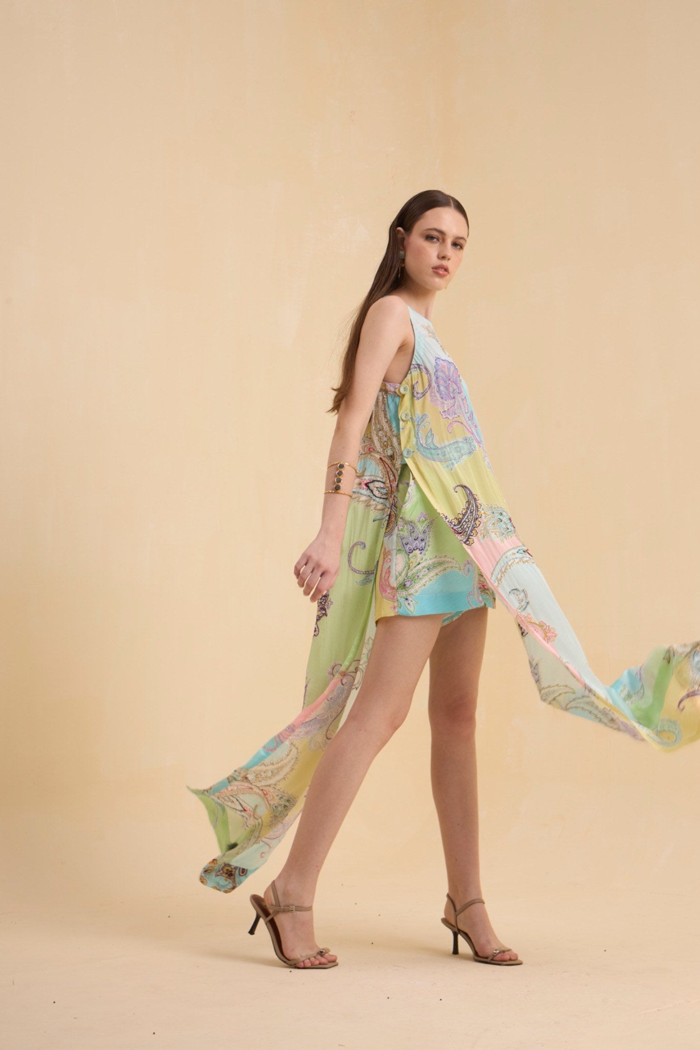 RIV PASTEL PRINTED & EMBELLISHED CO-ORD