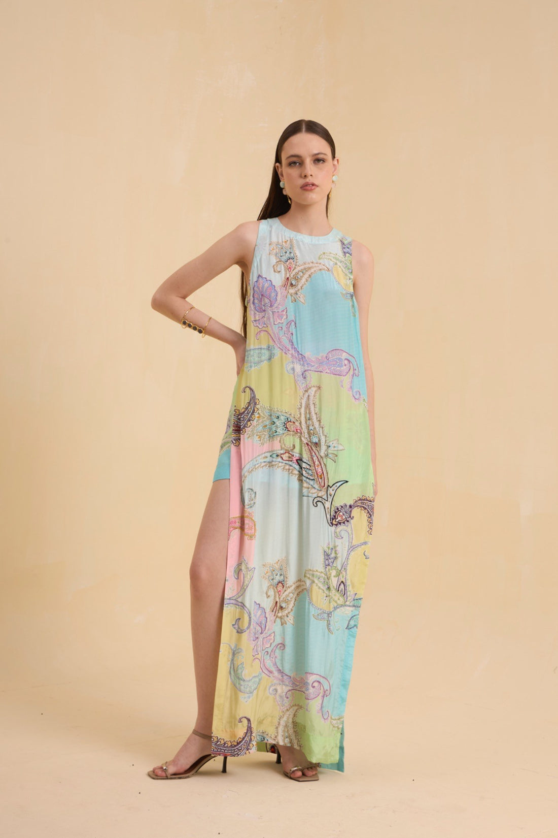 RIV PASTEL PRINTED & EMBELLISHED CO-ORD