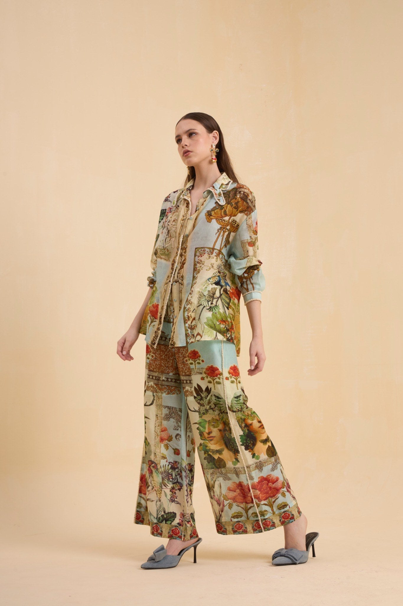 RIV VINTAGE PLACEMENT PRINTED  CO-ORD