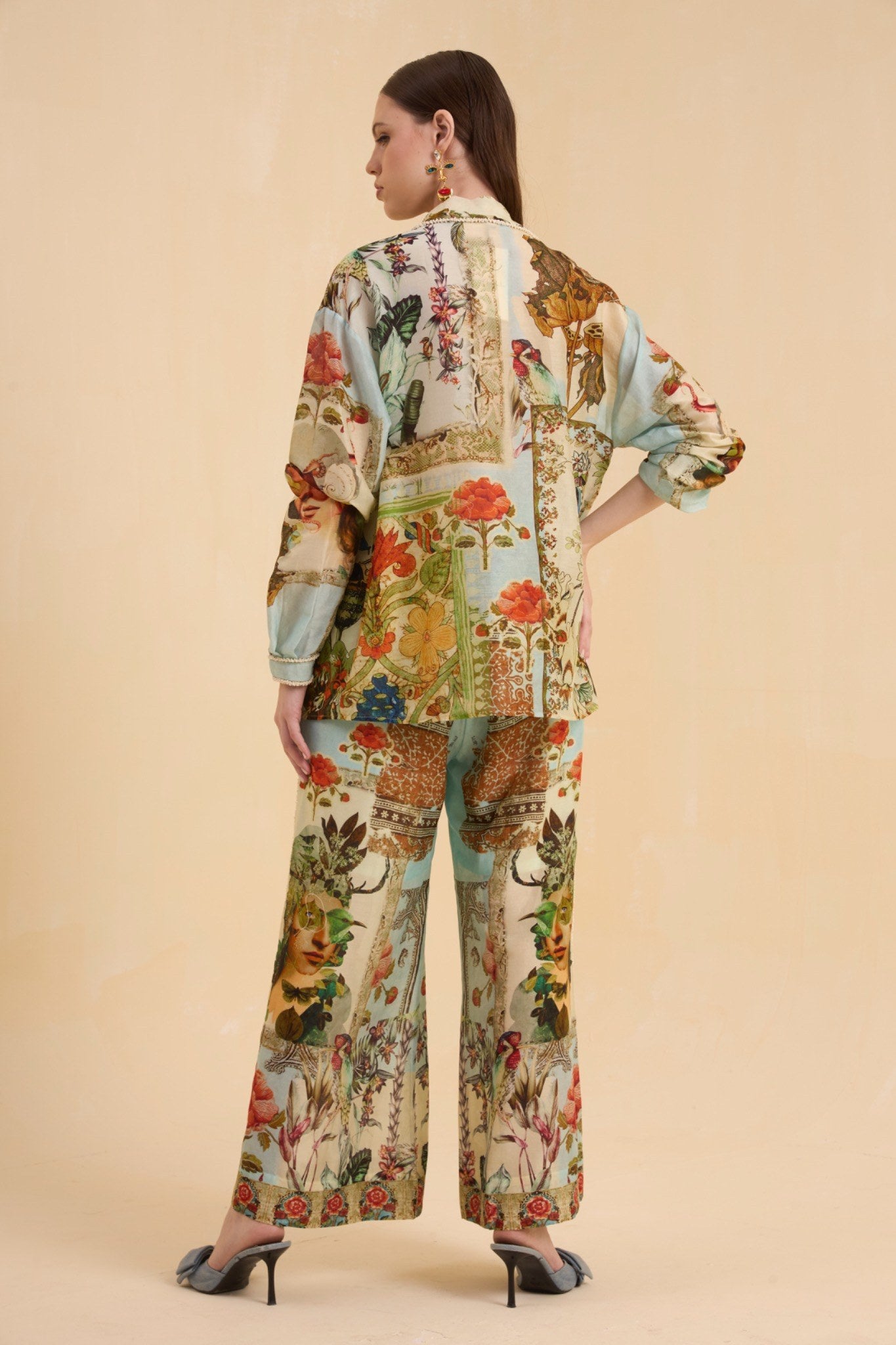RIV VINTAGE PLACEMENT PRINTED  CO-ORD
